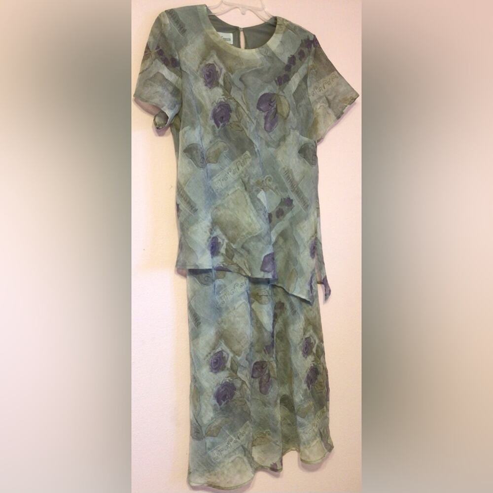Vintage Y2K K petites maxi dress size 14P